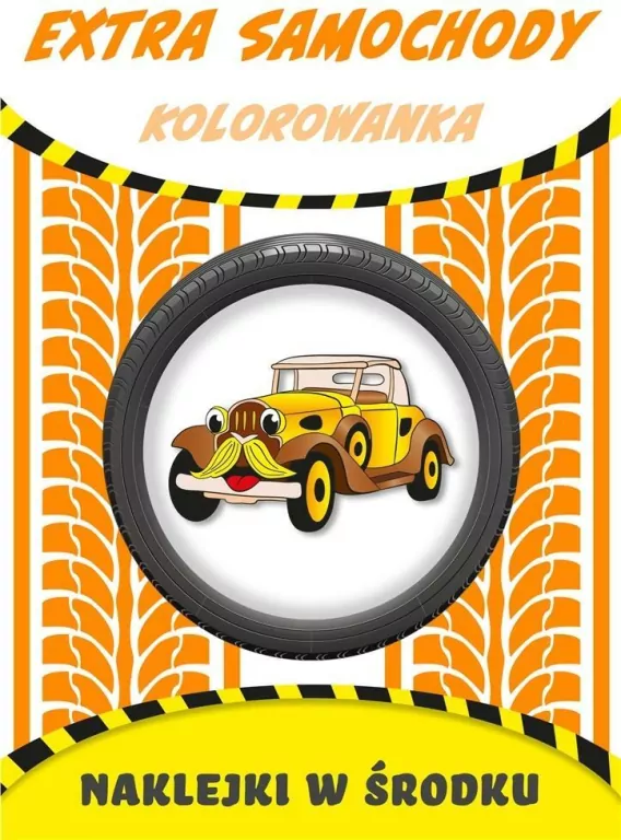 Ekstra samochody. Kolorowanka - tantis.pl