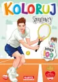 Sportowcy. Koloruj - tantis.pl