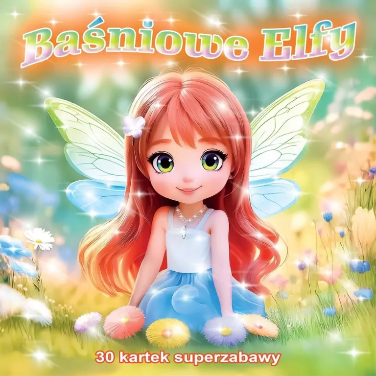 Baśniowe Elfy 30 kartek superzabawy - tantis.pl