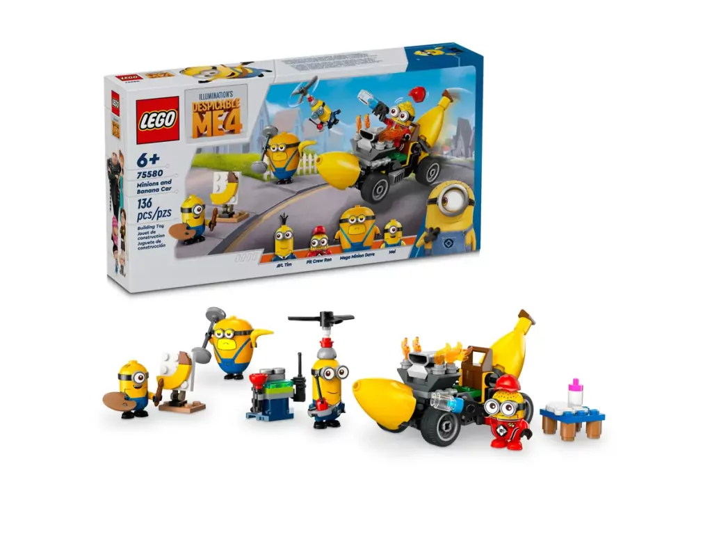 LEGO® Minionki. Minionki i bananowóz 75580 - tantis.pl
