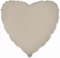 Balon foliowy Serce Creamy Late 45cm - tantis.pl