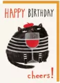 Karnet 201 Urodziny Kot CHEERS! - tantis.pl