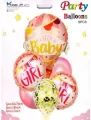 Zestaw balonów Baby Boy, 30-79cm, 6 szt. BCS-402 - tantis.pl