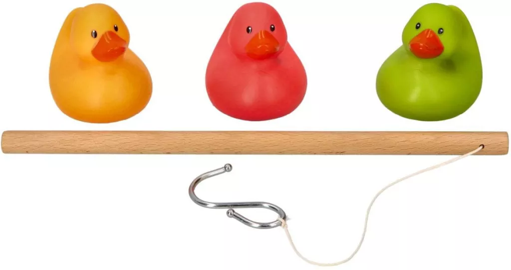 Łowienie kaczek, kaczki z wędką - tantis.pl