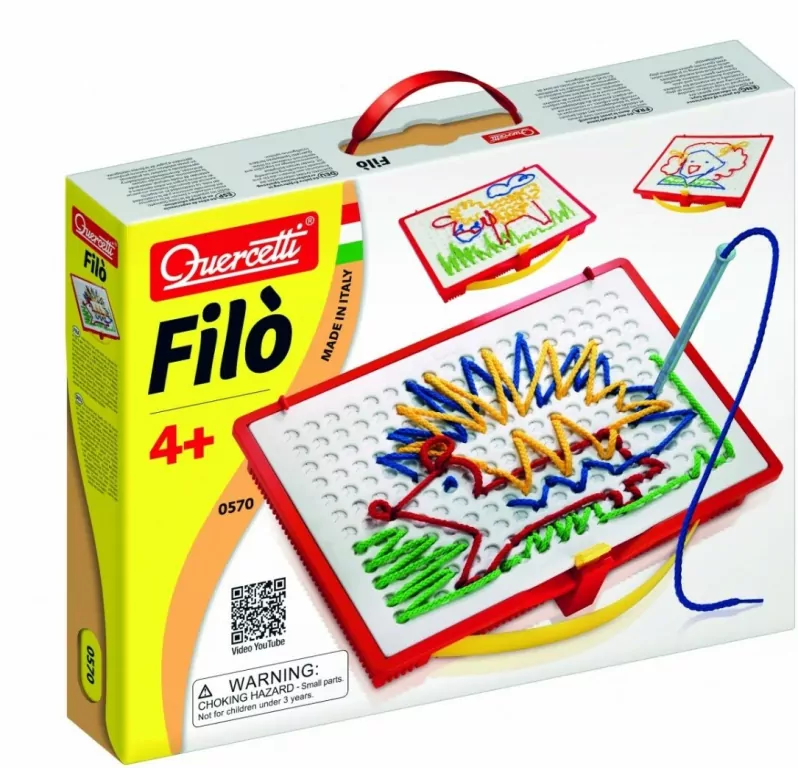 Filo. Wyszywanie sznurkiem. Zestaw kreatywny - tantis.pl