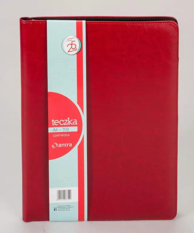 Teczka A4 708 Czerwony ANTRA - tantis.pl