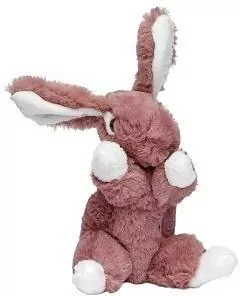 Molli Toys. Królik malinowy 17cm - tantis.pl