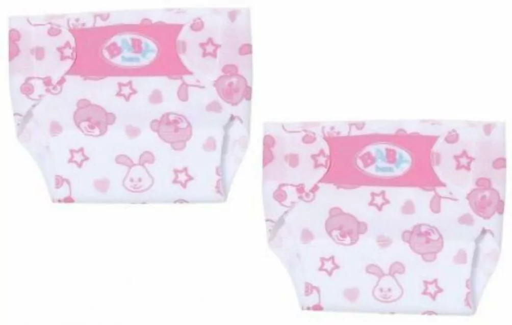 Pieluszki dla lalki. Baby born. 2-pak. 36cm - tantis.pl