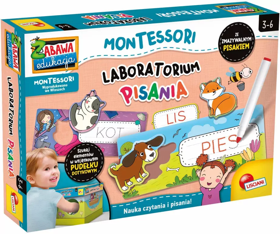 Laboratorium pisania. Montessori - tantis.pl