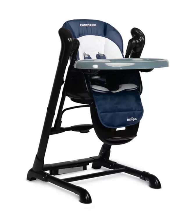 Caretero Krzesełko + huśtawka Indigo black navy - tantis.pl
