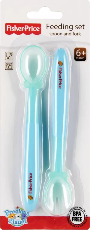 Fisher Price, Sztućce: łyżeczka i widelec - tantis.pl