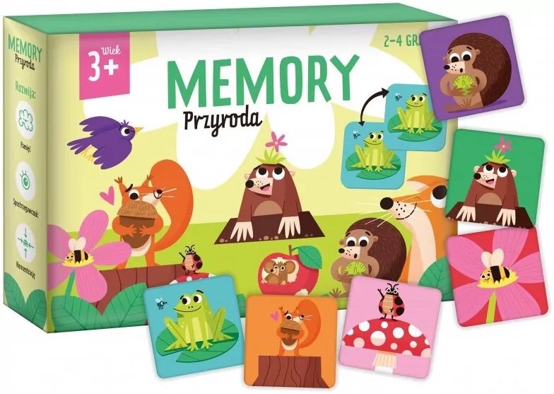 Memory Przyroda, 24 elementy - tantis.pl