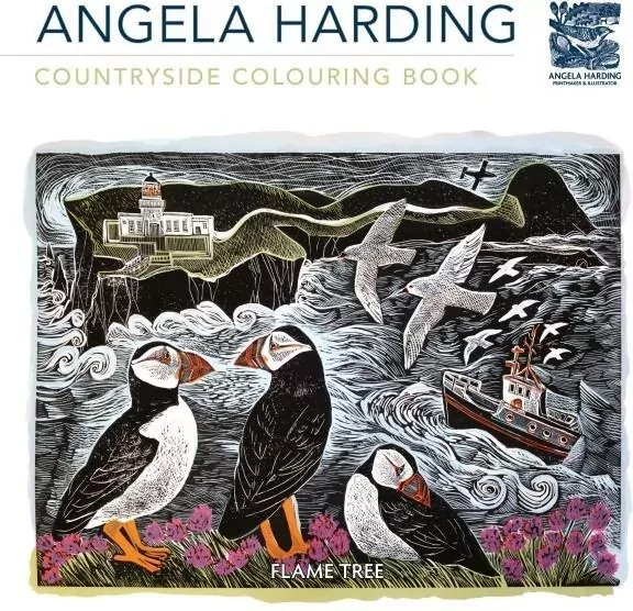 Kolorowanka Angela Harding Countryside Colouring - tantis.pl