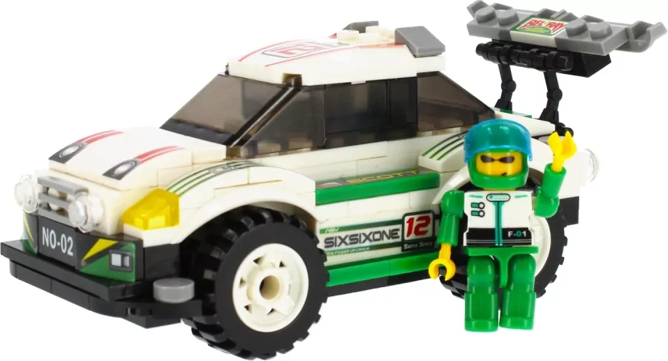 Klocki konstrukcyjne Alleblox Racing Team 173 elementów - tantis.pl