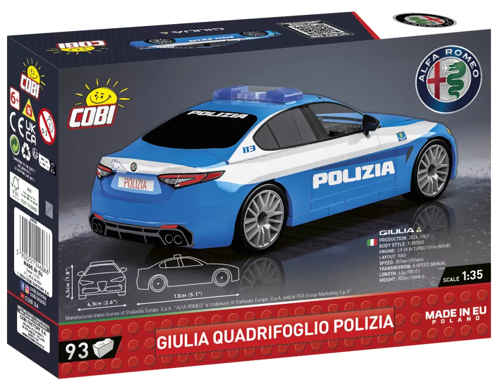 Alfa Romeo Gulia Quadrifoglio Polizia - tantis.pl