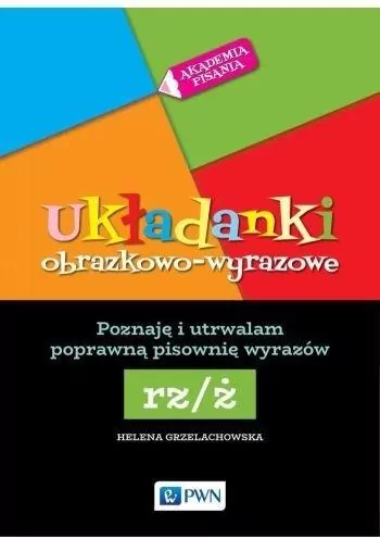 Układanki obrazkowo-wyrazowe. Rz/ż - tantis.pl