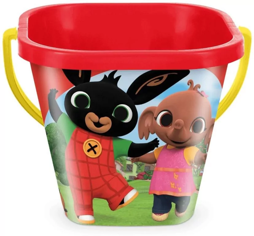 Bing wiaderko kwadratowe 2L z IML mix - tantis.pl