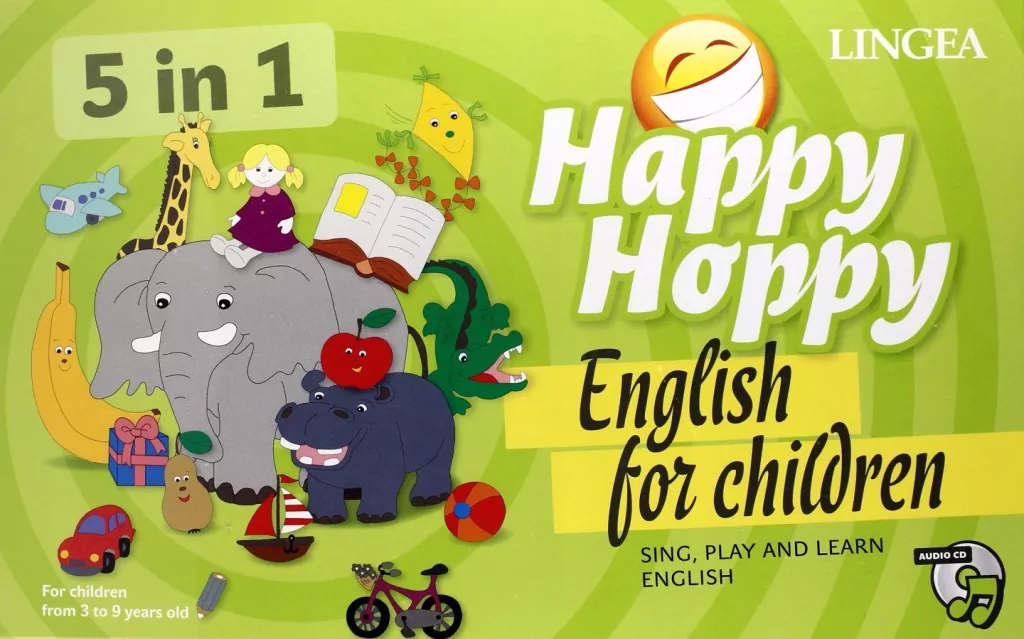 Lingea. Happy Hoppy. Gry i zabawy z angielskim - tantis.pl