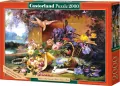 Puzzle 2000 Copy of Elegant Still Life with Flowers, Eugene Bidau - tantis.pl