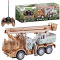 Ciężarówka R/C dinozaur z dźwigiem i koszem - tantis.pl
