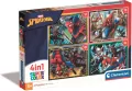 Clementoni. Puzzle 4w1. Super Kolor. Marvel - tantis.pl