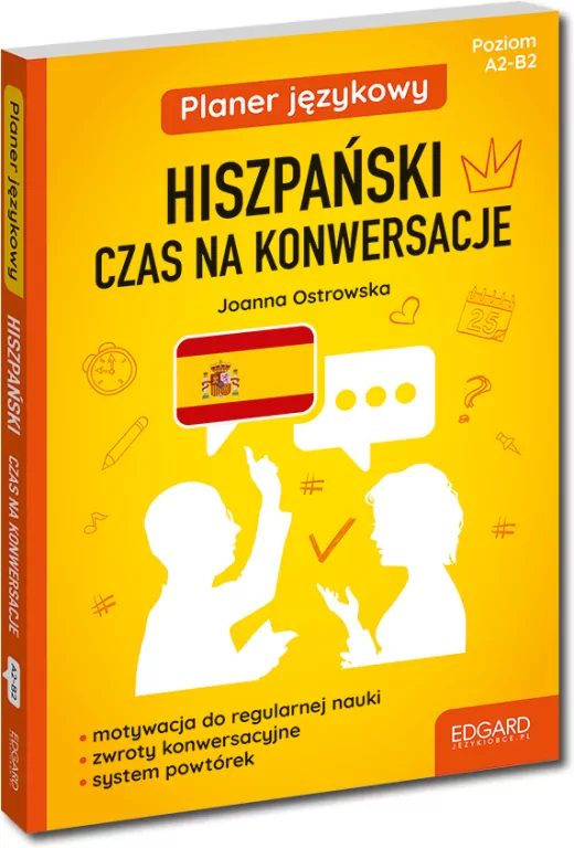 Hiszpański. Czas na konwersacje. Planer językowy - tantis.pl