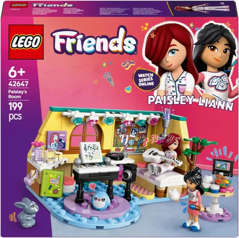 LEGO® Friends. Pokój Paisley 42647 - tantis.pl