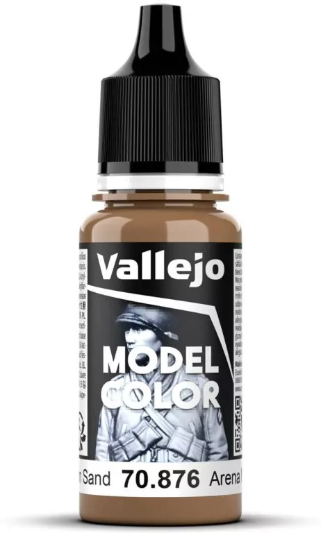 Vallejo: 70.876 - Model Color - Brown Sand (18 ml) - tantis.pl