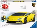 Ravensburger. Puzzle 3D Pojazdy: Lamborghini Huracn Evo Giallo - tantis.pl