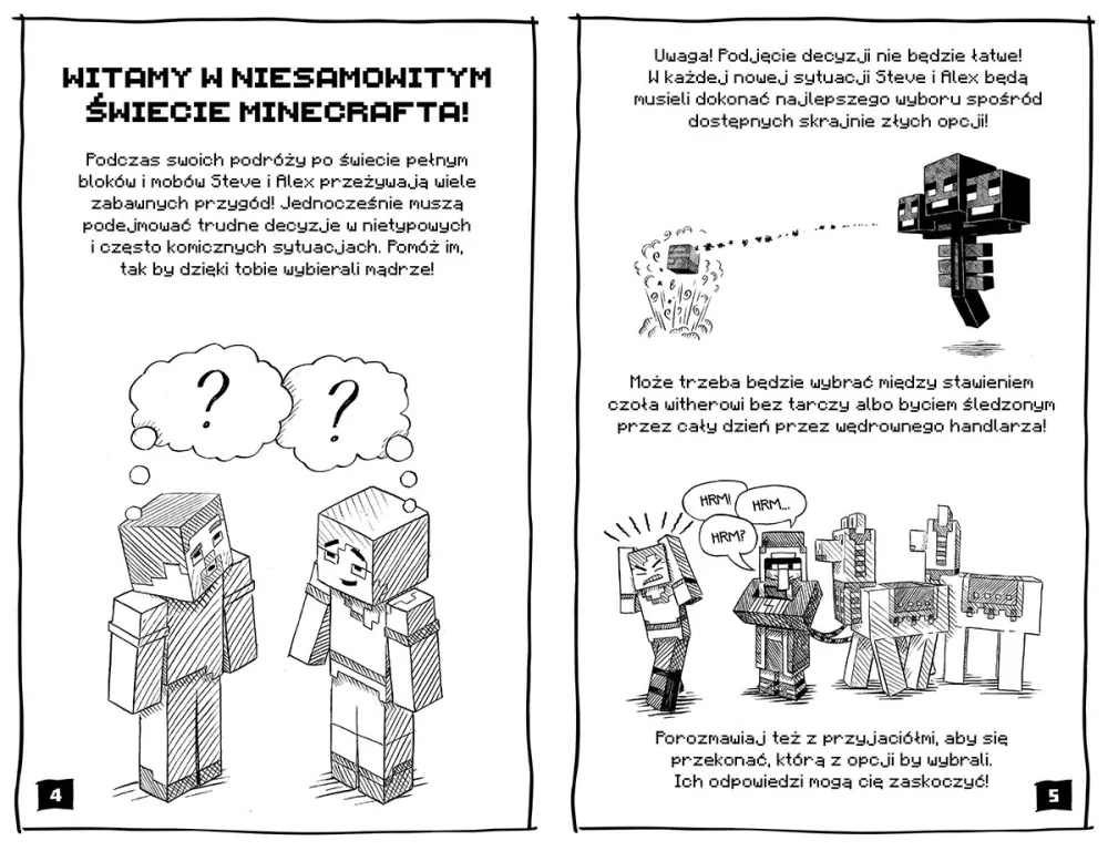 Would you rather ? Po polsku. Minecraft - tantis.pl