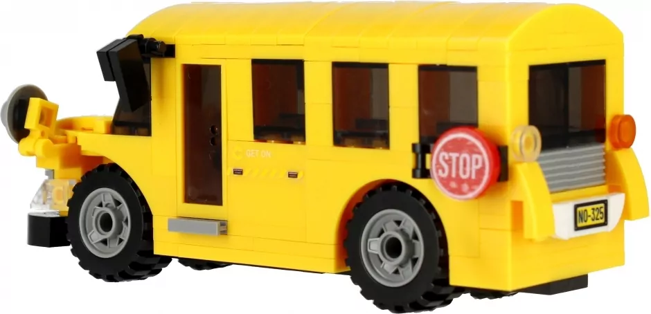 Klocki konstrukcyjne 242 elementów City Bus - tantis.pl