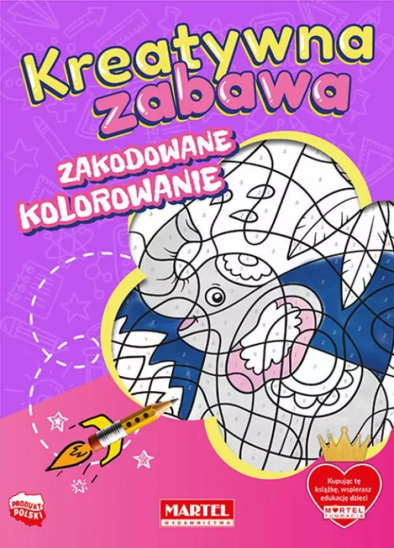 Kreatywna zabawa. Zakodowane kolorowanie - tantis.pl
