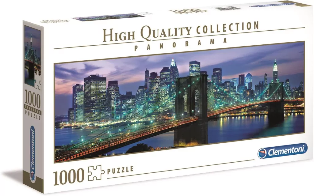 Puzzle 1000. High Quality Collection. Panorama Nowy Jork Brooklin - tantis.pl