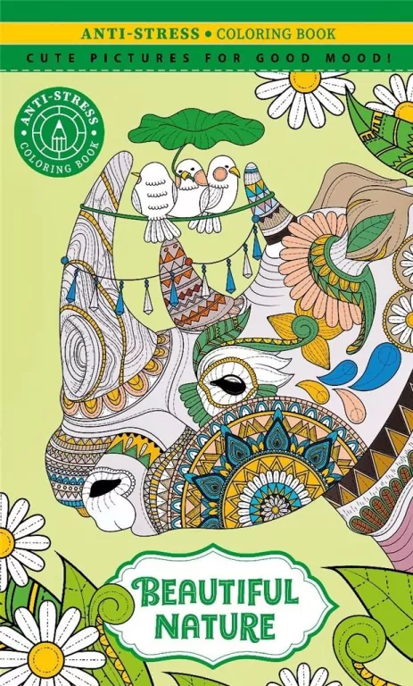 Kolorowanka antystresowa 124x197  Nature - tantis.pl