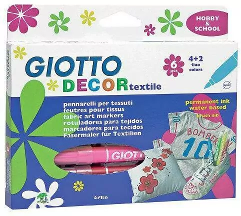 Pisaki Decor Textile 6 kolorów - tantis.pl