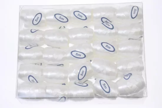 Wstążka kokon metal 5m mix  ROZETTE