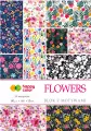 Blok z motywami. Flowers A4/15K - tantis.pl