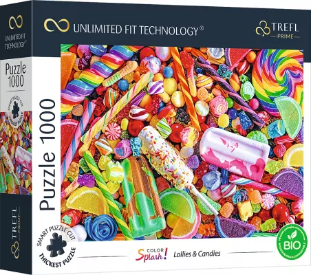 Puzzle 1000. Color Splash: Lollies & Candies. 10701
