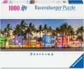 Puzzle 1000 Night Glow on Ocean Drive Panorama - tantis.pl