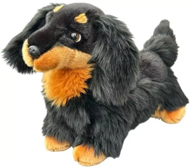 Pies jamnik stojący 30cm - tantis.pl