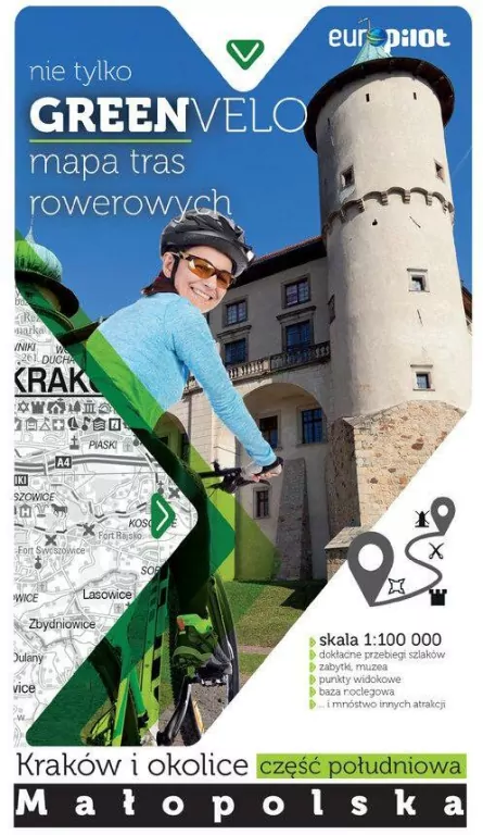 Kraków i okolice część południowa. Małopolska. Nie tylko Green Velo - tantis.pl