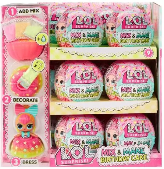 LOL Surprise Mix & Make Birthday Cake - tantis.pl