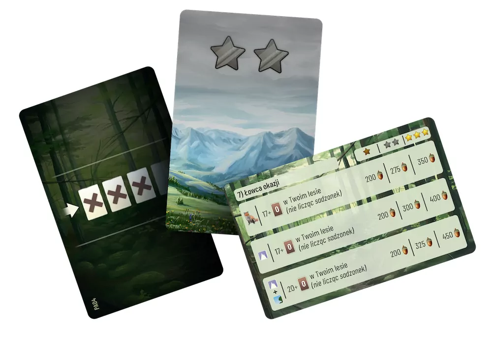 Leśne rozdanie: Wyprawy - tantis.pl