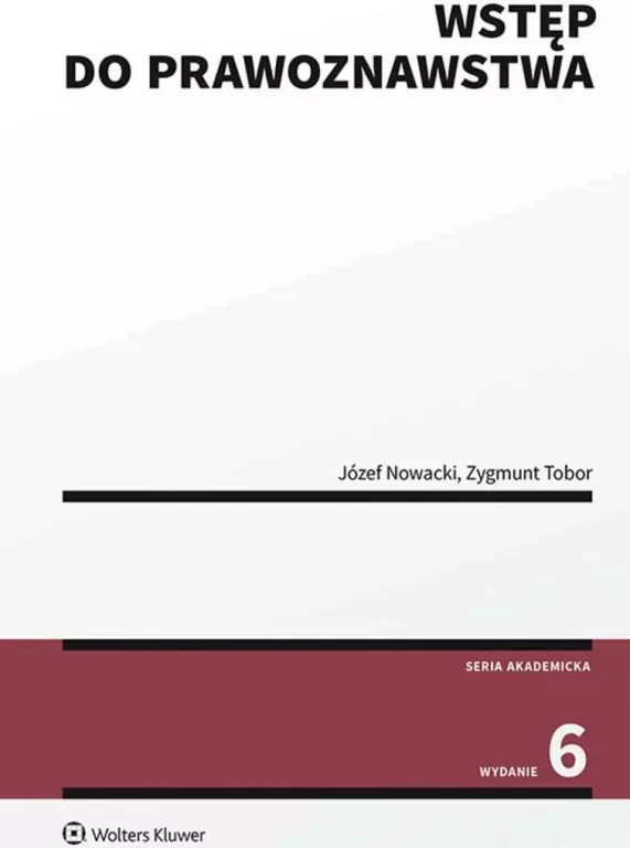 Wstęp do prawoznawstwa Seria akademicka - tantis.pl