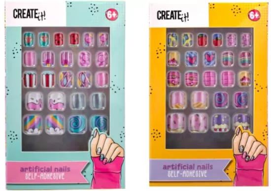 CREATE IT! Kolorowe tipsy Candy, mix