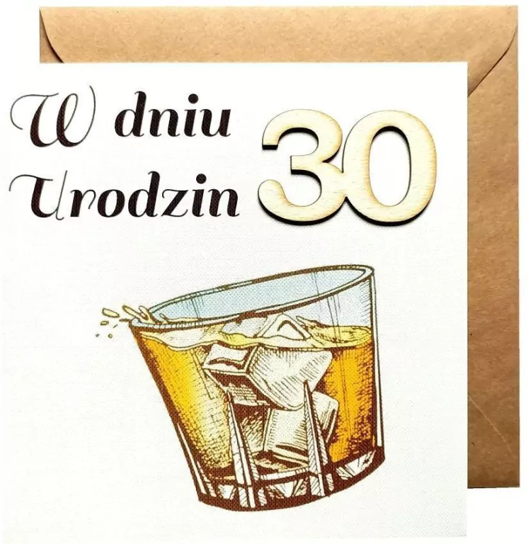 Karnet okolicznościowy. Urodziny. Naem - tantis.pl