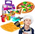 Zestaw kreatywny ciastolina. Pizza time - tantis.pl