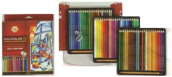 Kredki Polycolor. 72 kolory - tantis.pl