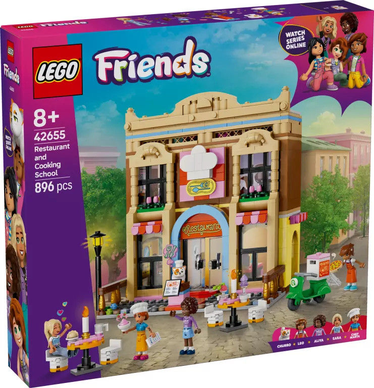 LEGO® Restauracja i szkoła gotowania 42655 - tantis.pl