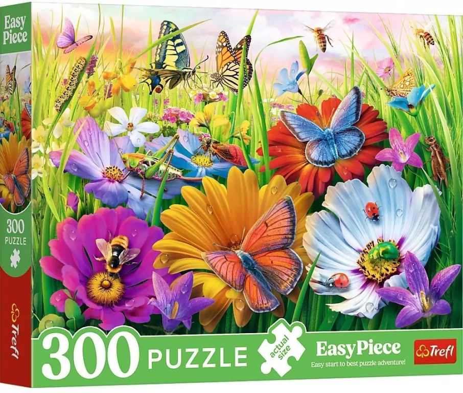 Puzzle 300 EasyPiece - Owady na łące TREFL - tantis.pl